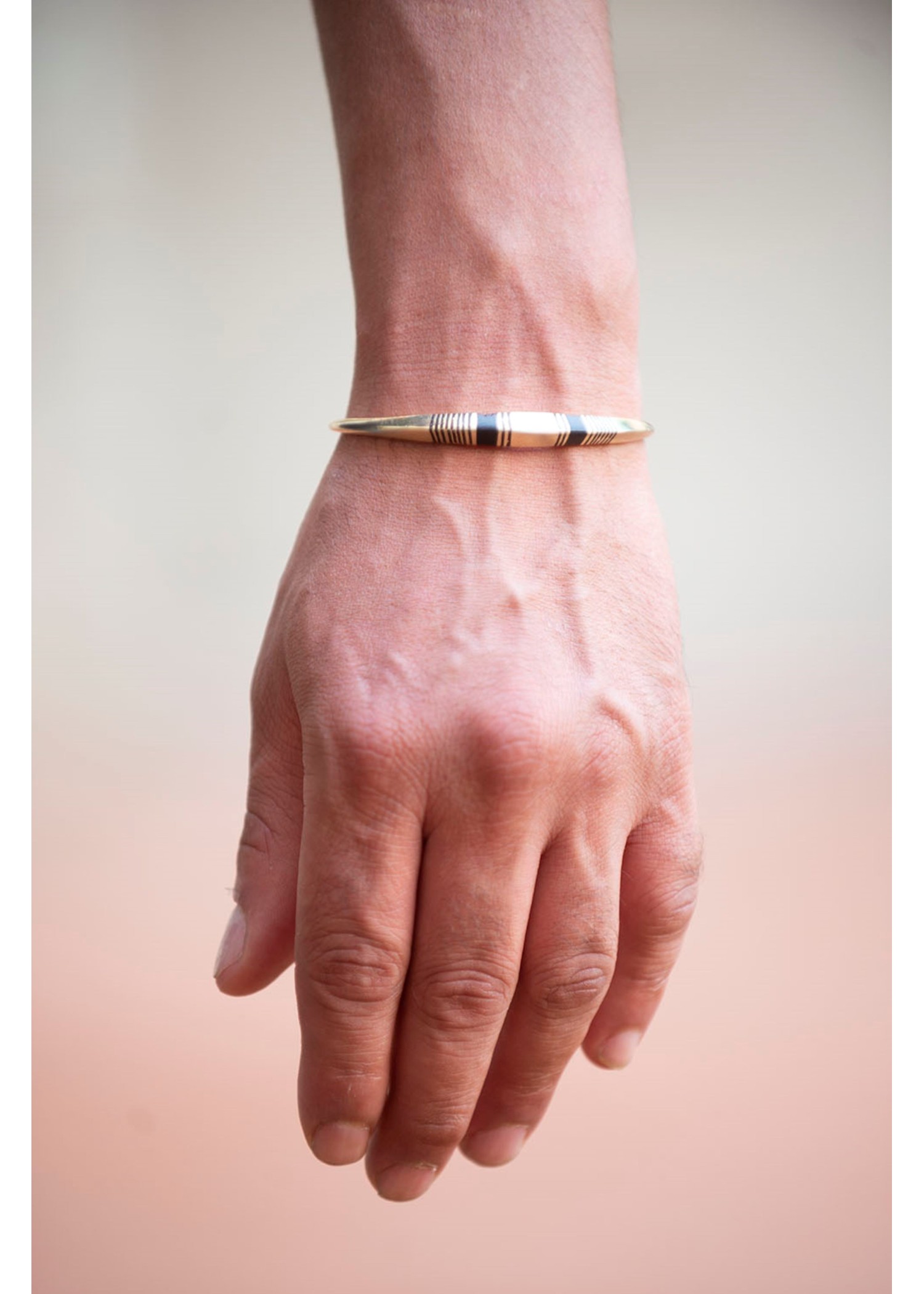 Bracelet jonc en laiton Bracelet jonc en laiton