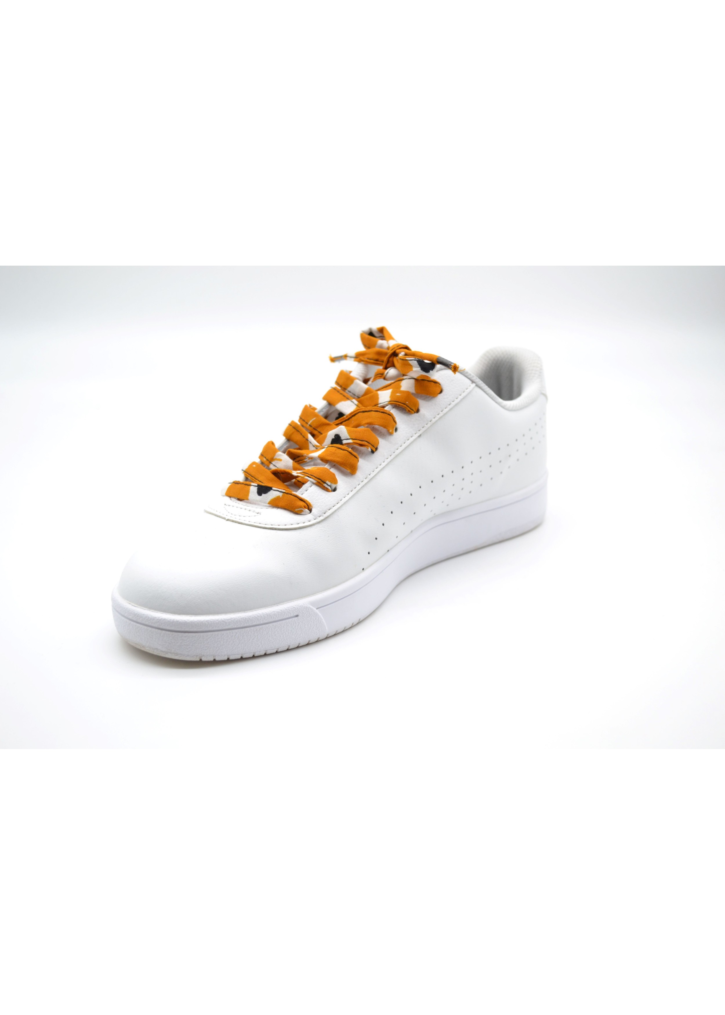 Lacets en wax à couleur marron