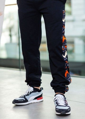 Pantalon de Jogging Noir Customisé