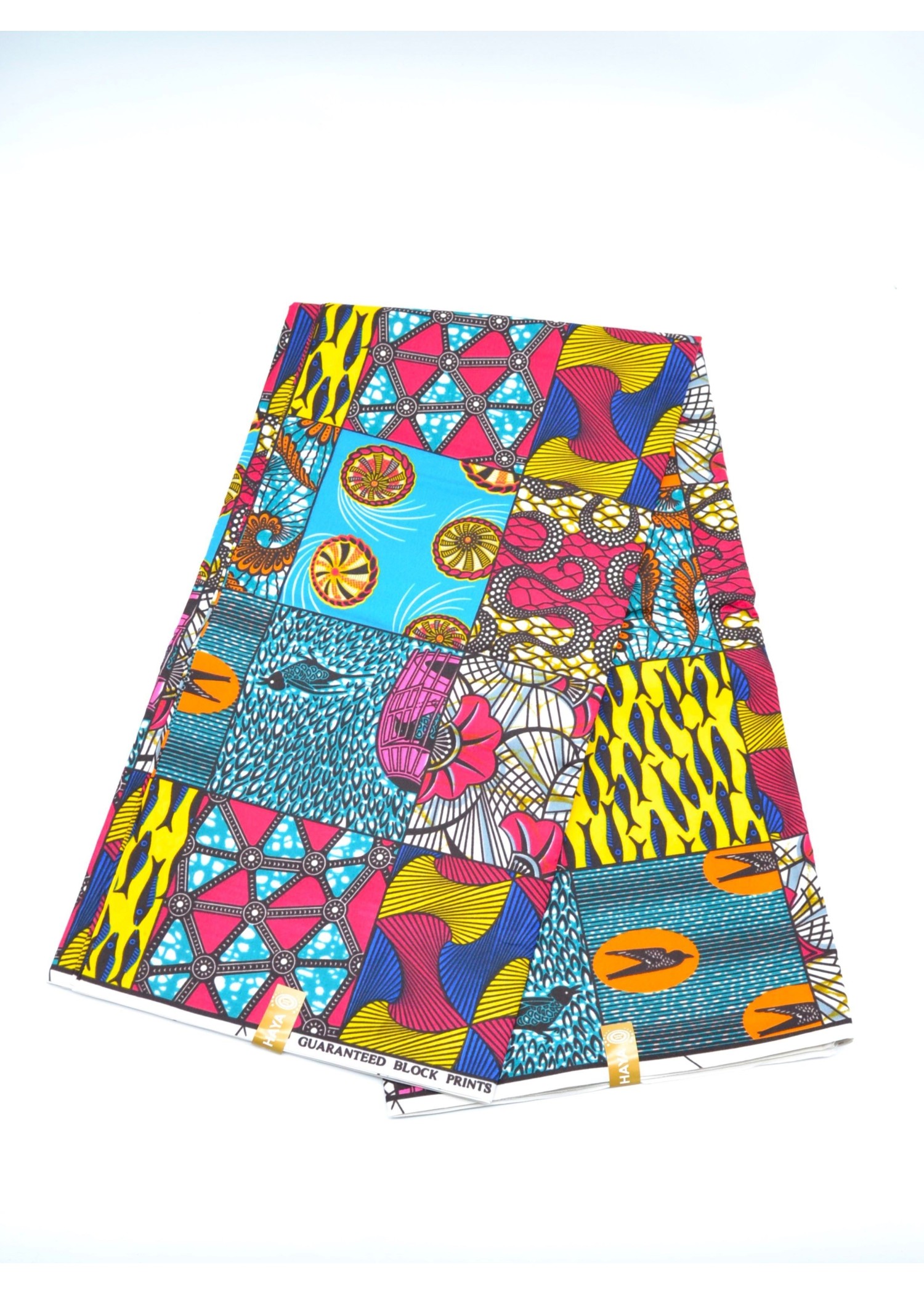 Tissu Coloré Motif Patchwork au Mètre Tissu Coloré Motif Patchwork au Mètre