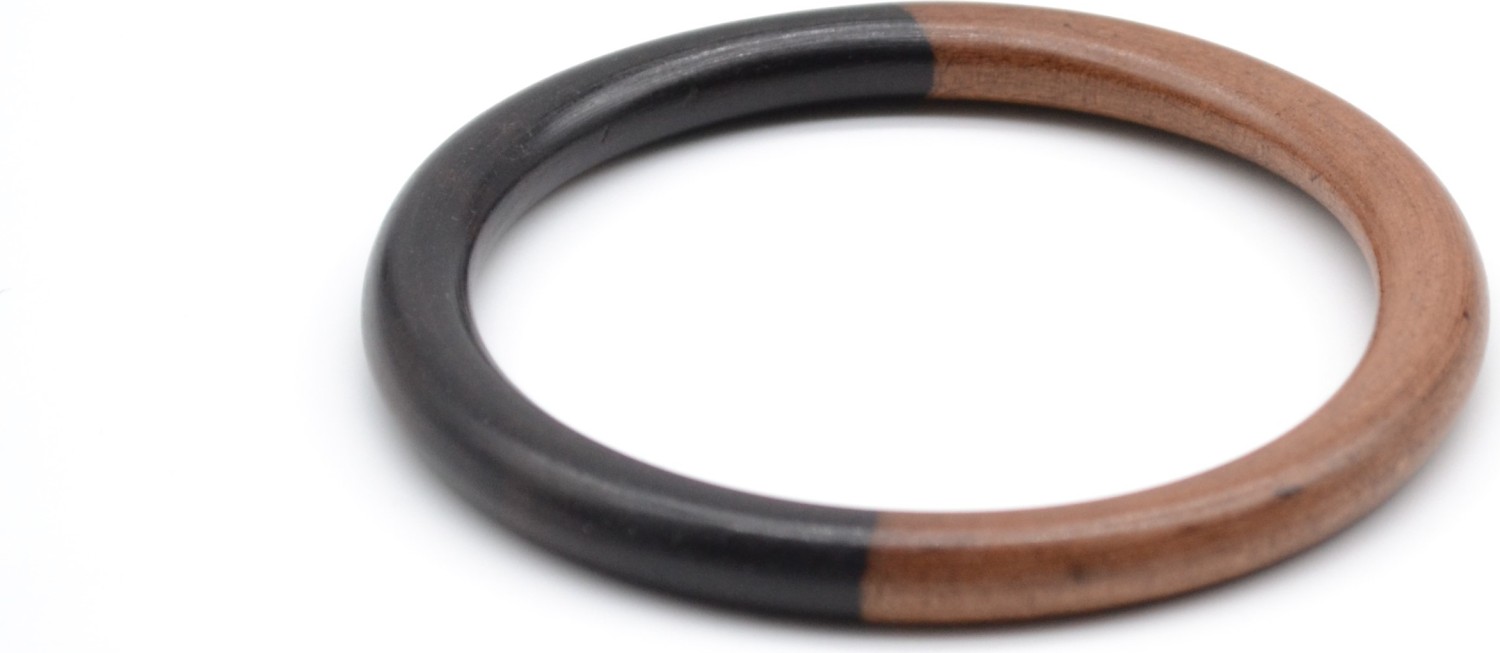 Bracelet Ethnique en bois d'ébène