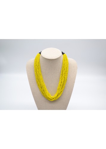 Ensemble de colliers de perles torsadés