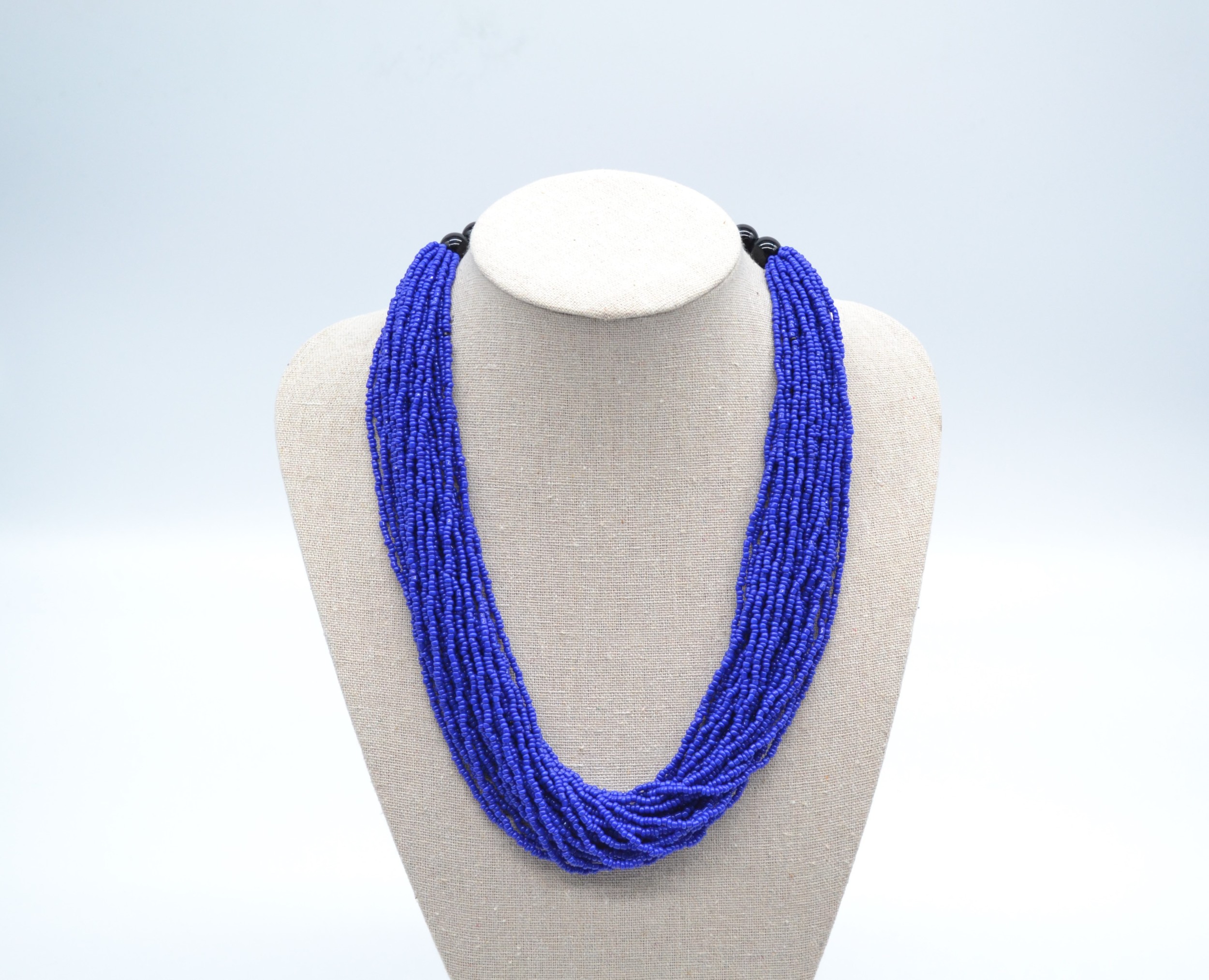 Collier de perles torsadés pour femme