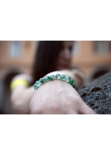Bracelet perles de jade