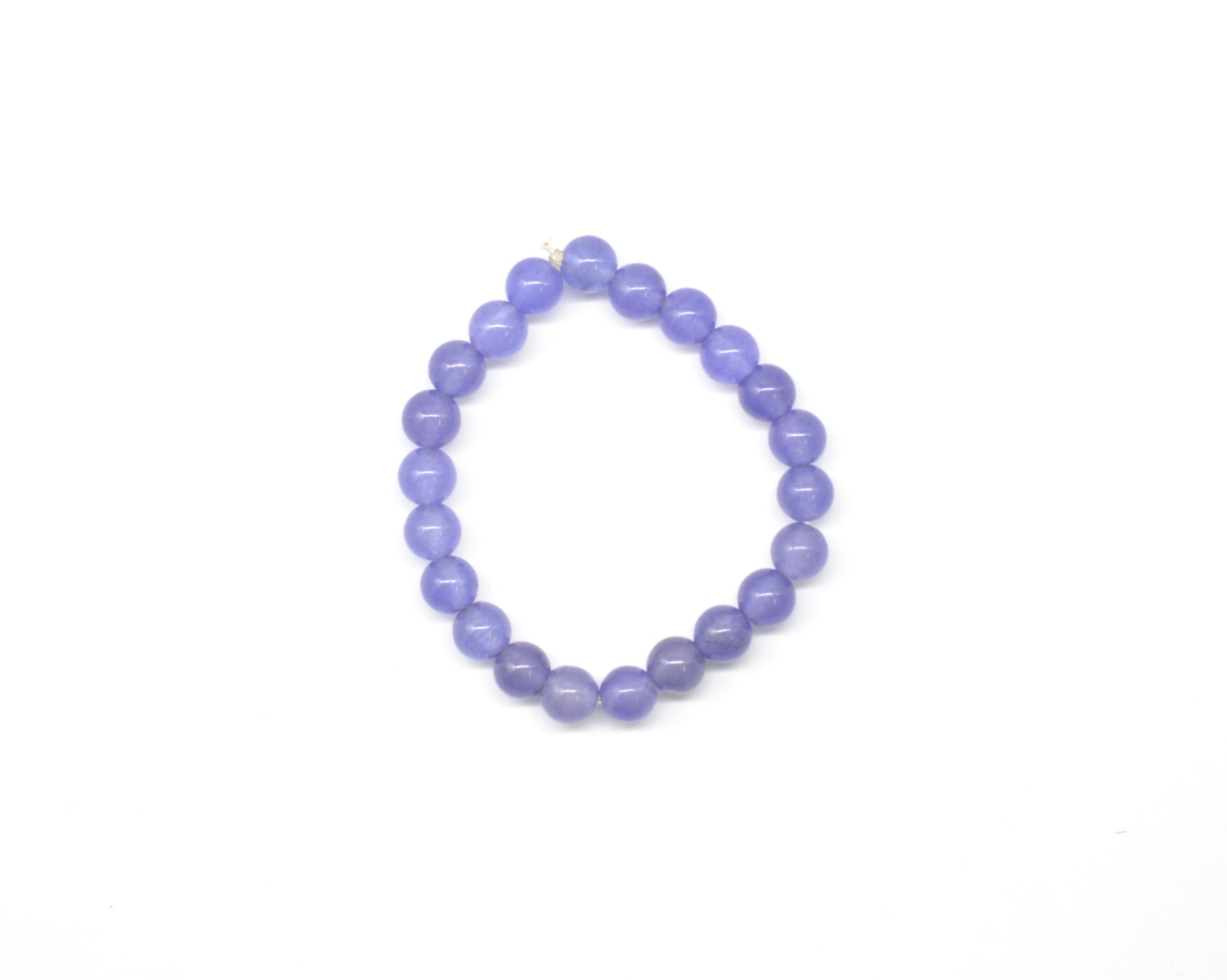 Bracelet en pierres violettes