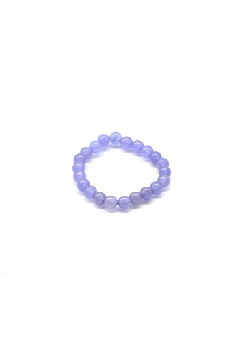 Bracelet en pierres violettes