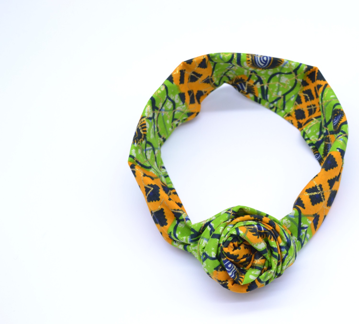 Bandeau en Wax ajustable avec fil métal