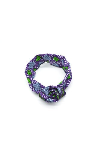 Bandeau en Wax ajustable avec fil alu