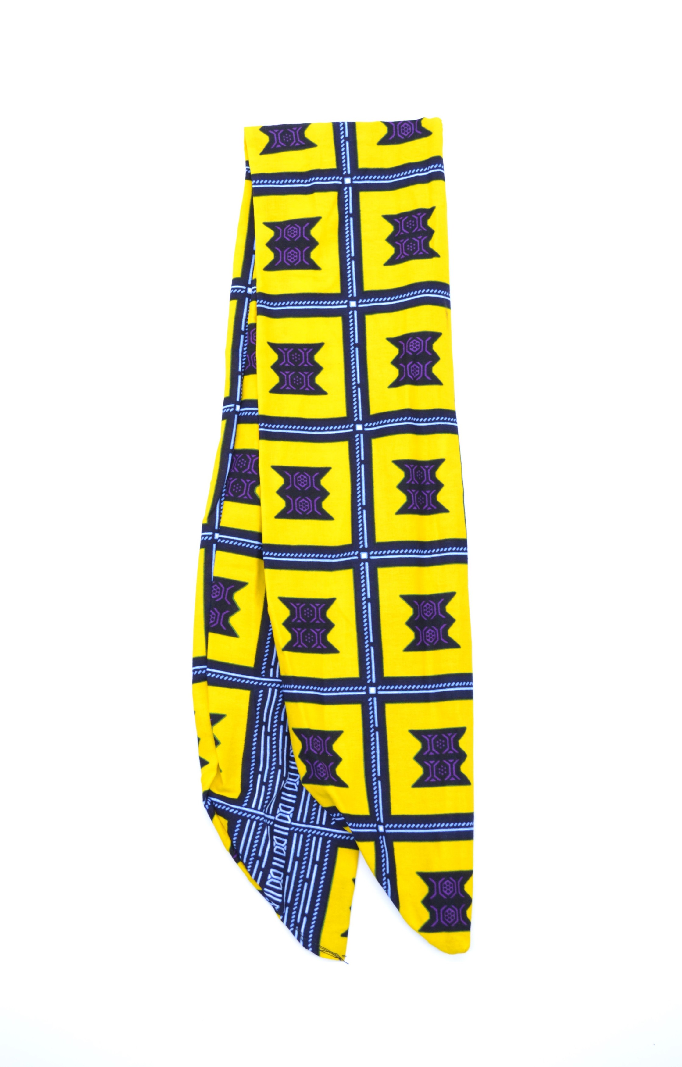 Bandeau en Wax jaune ajustable