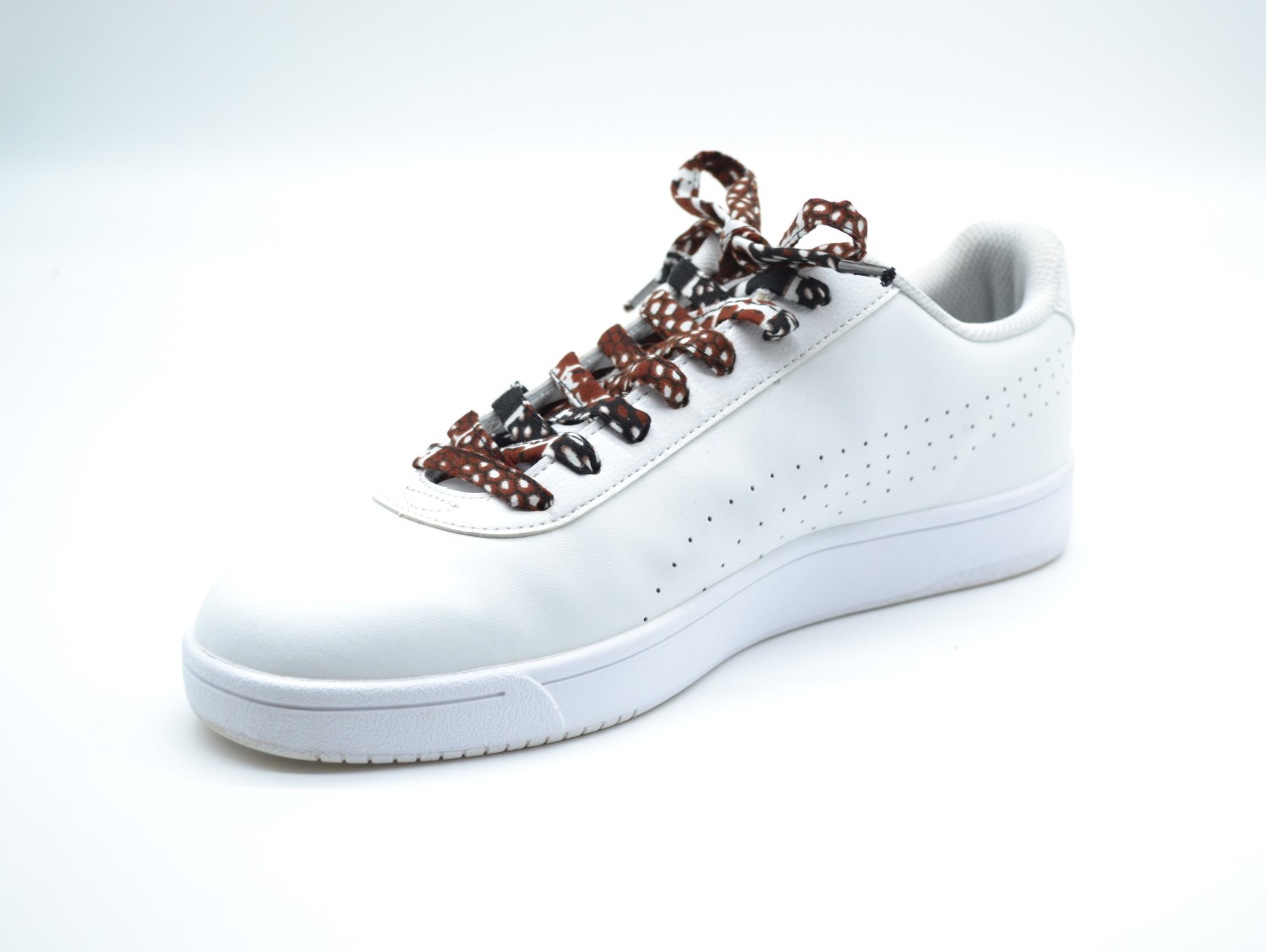 Paire de lacets en tissu wax Paire de lacets en tissu wax