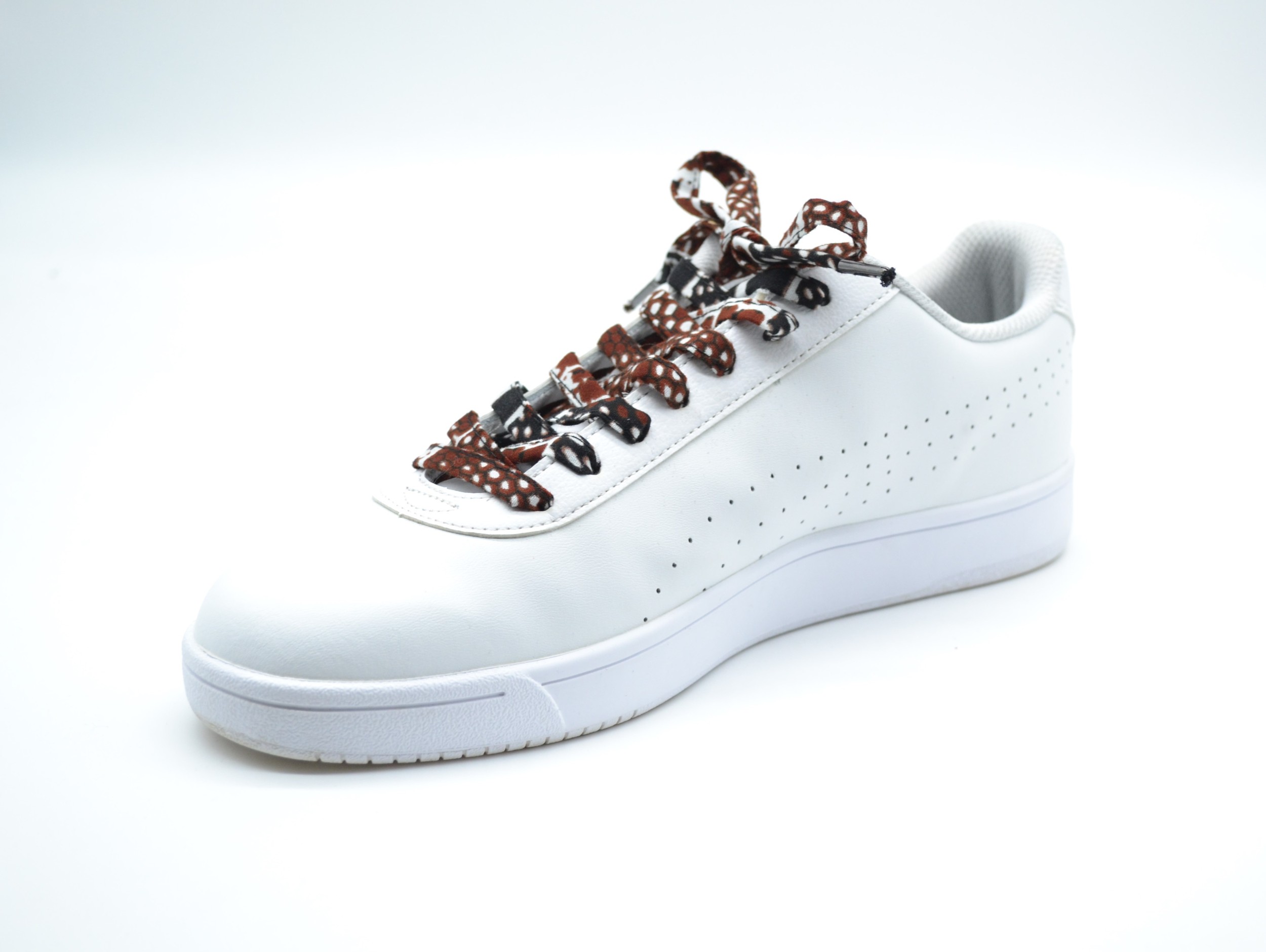 Paire de lacets en tissu wax