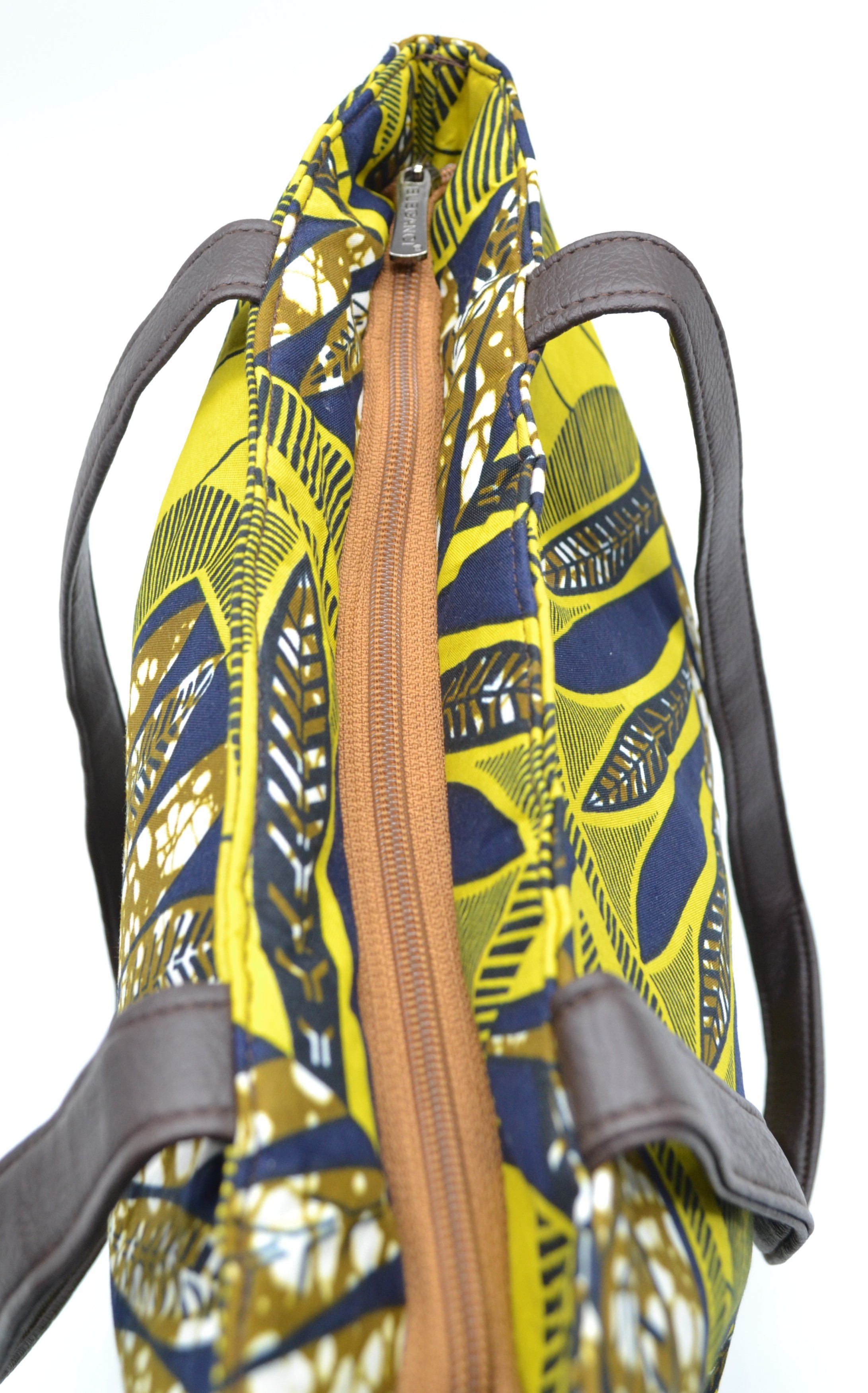 Sac à main tendance en tissu Wax