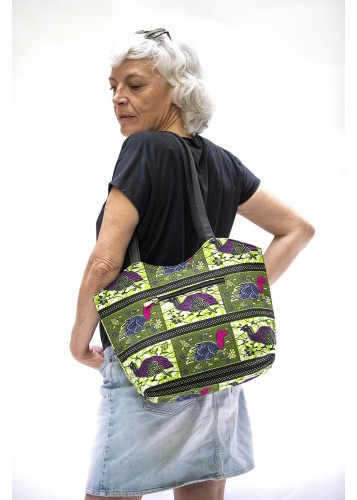 Sac à main en Wax africain