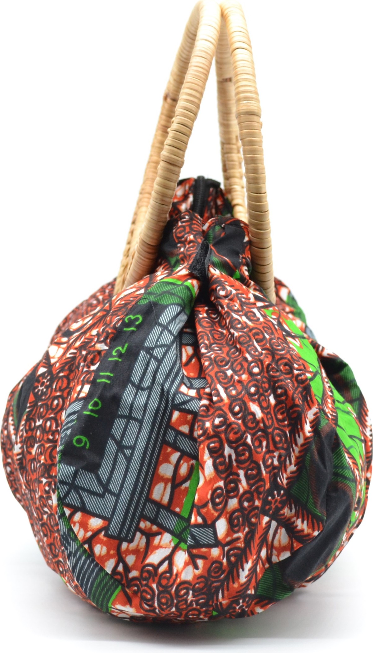 Sac à main africain en tissu Wax