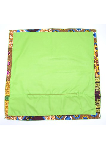 Taie d'oreiller artisanale en Wax