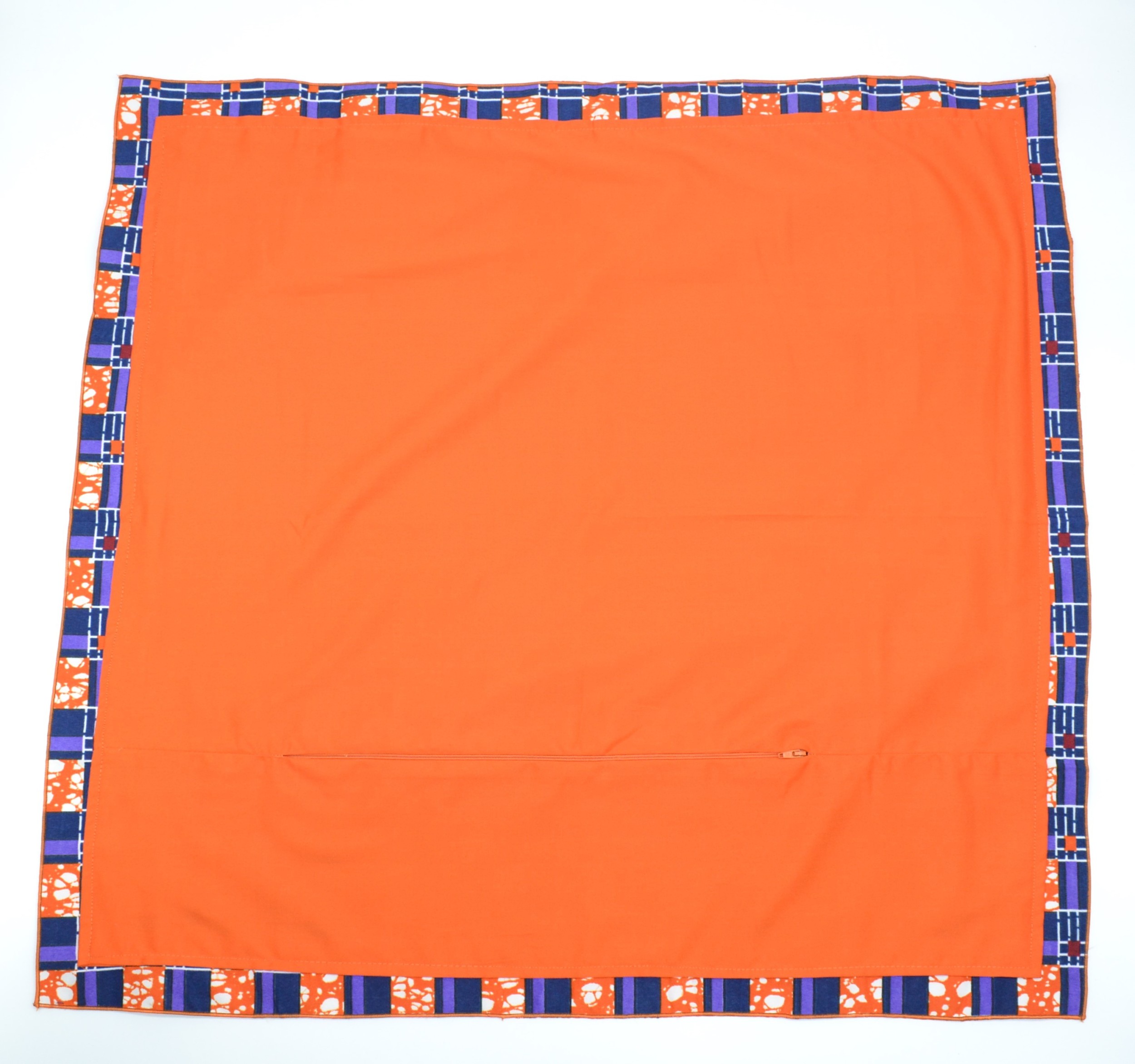Taie d'oreiller africaine en tissu Wax