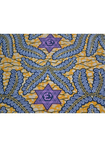 Tissu Wax à motifs africains au Mètre - PREMIUM