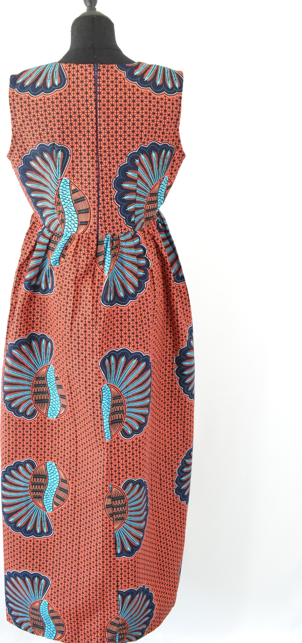 Robe longue en Wax pour femme Robe longue en Wax pour femme