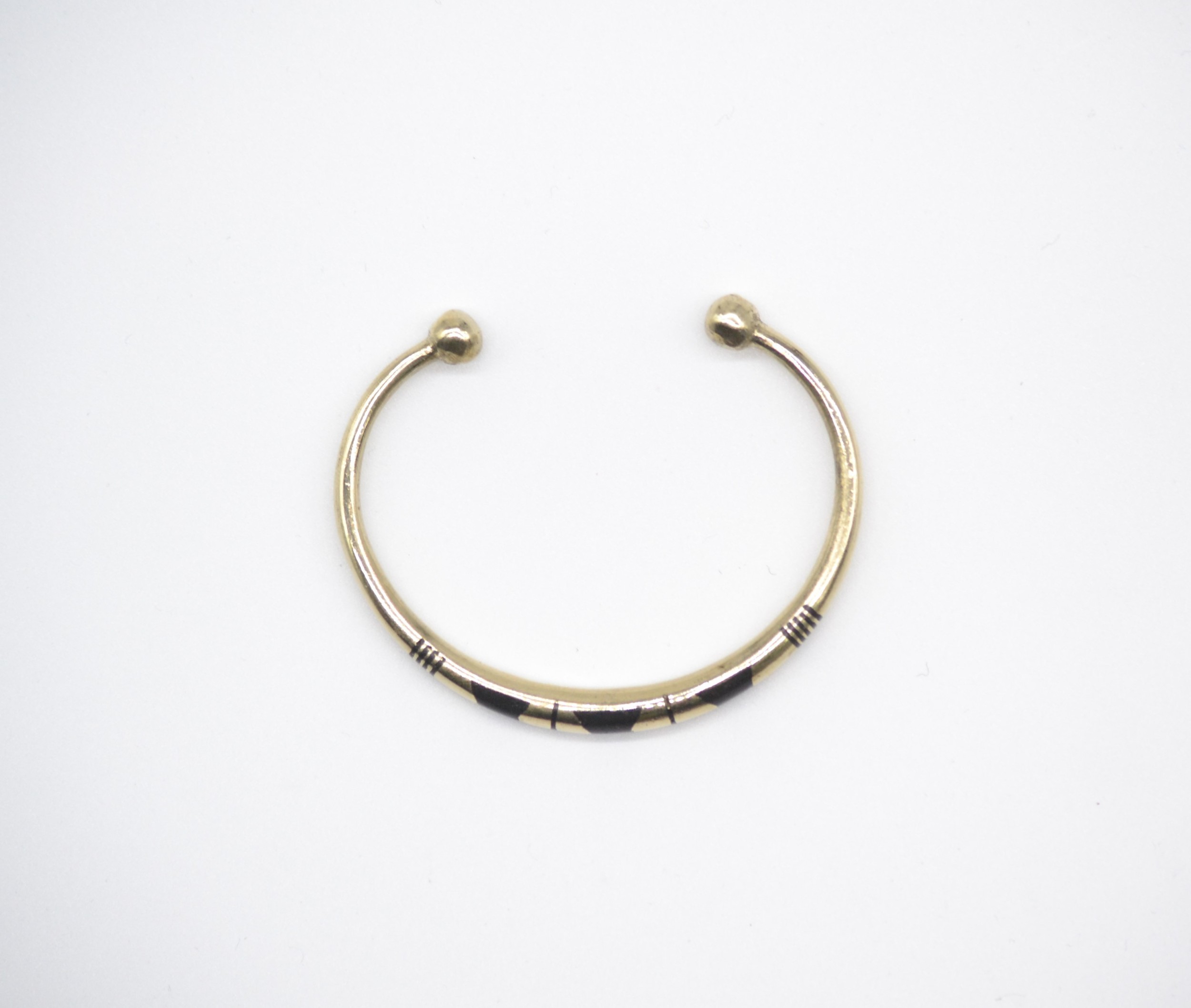 Bracelet jonc en laiton