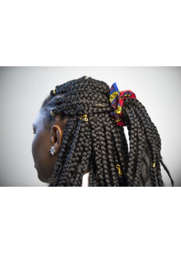 Chouchou en tissu Wax